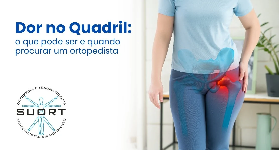 Mulher com dor no quadril, artrose e bursite, avaliação com ortopedista e convênio na SUORT Clínica Integrada, Perdizes, São Paulo