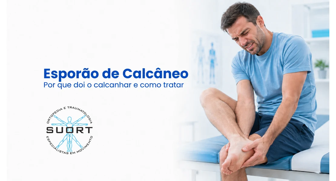 Esporão de calcâneo e dor no calcanhar, tratamento com convênio em Perdizes, São Paulo
