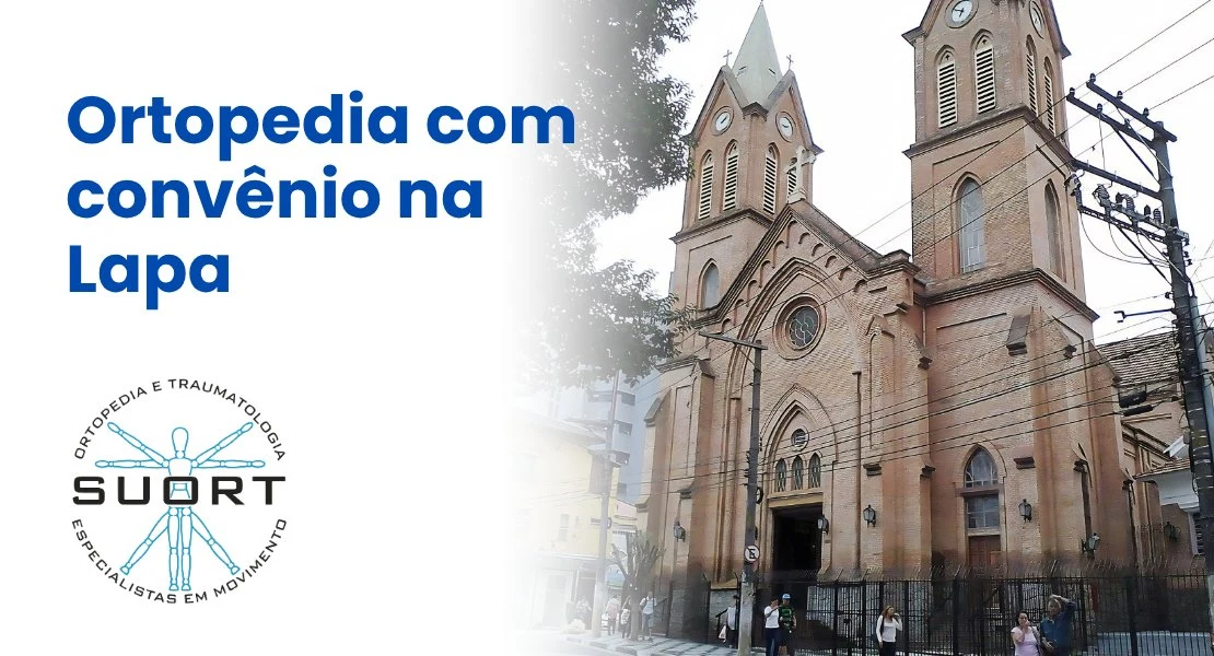 Ortopedista e fisioterapia com convênio na Lapa, SP, perto de Perdizes