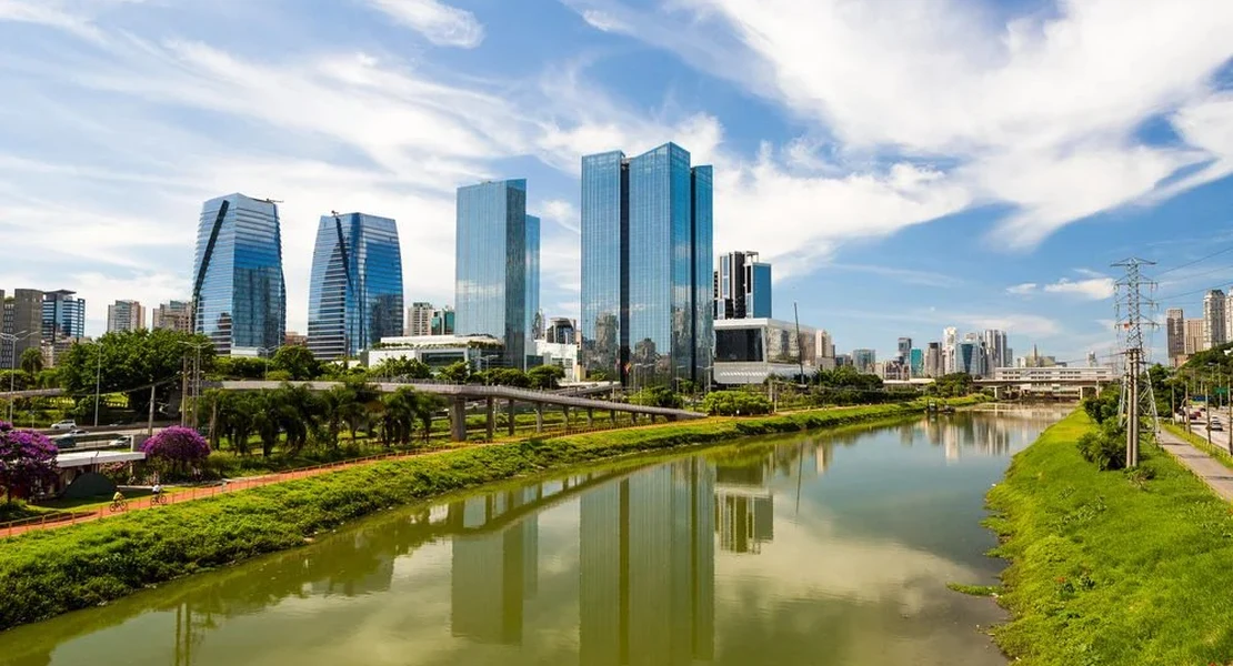 Vista de Pinheiros, bairro da zona oeste de São Paulo