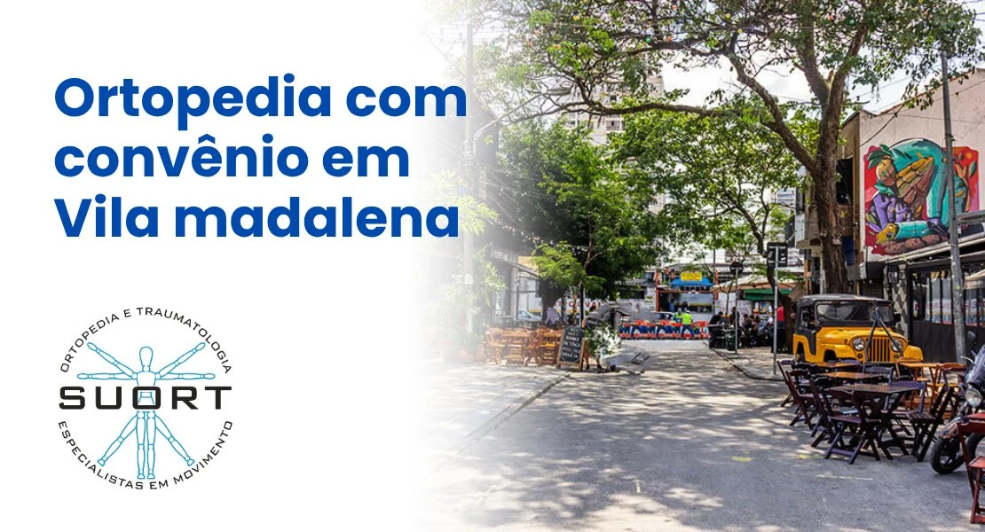 Ortopedista e fisioterapia com convênio em Vila Madalena, São Paulo, próximo à SUORT Clínica Integrada em Perdizes