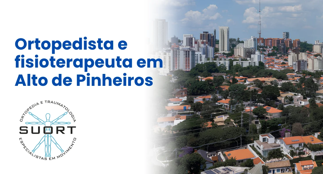 Ortopedista e fisioterapia com convênio perto do Alto de Pinheiros, SP, zona oeste de São Paulo