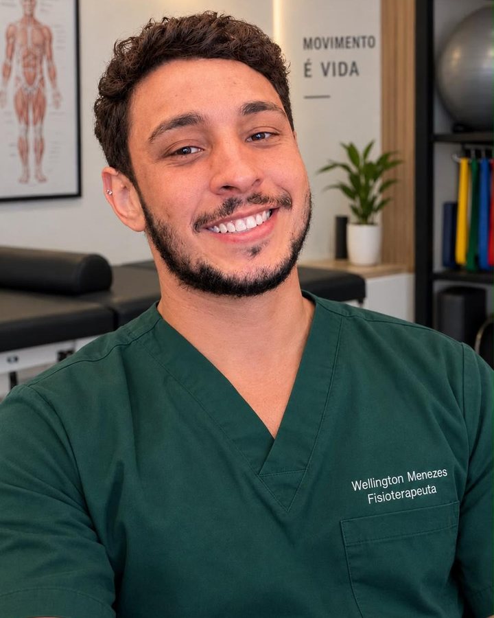 Wellington Cordeiro de Menezes, fisioterapeuta e instrutor de Pilates